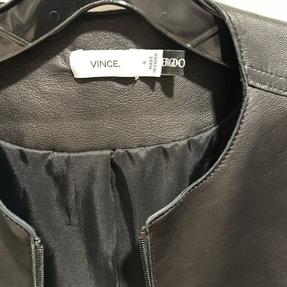 Vince Vegan Leather jacket - Picture 4 of 9